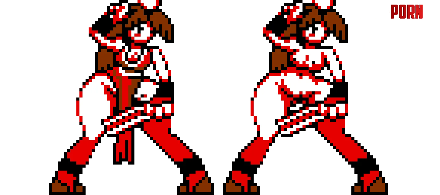 Mai Shiranui 64x64 by Puzzleheaded_Car9748