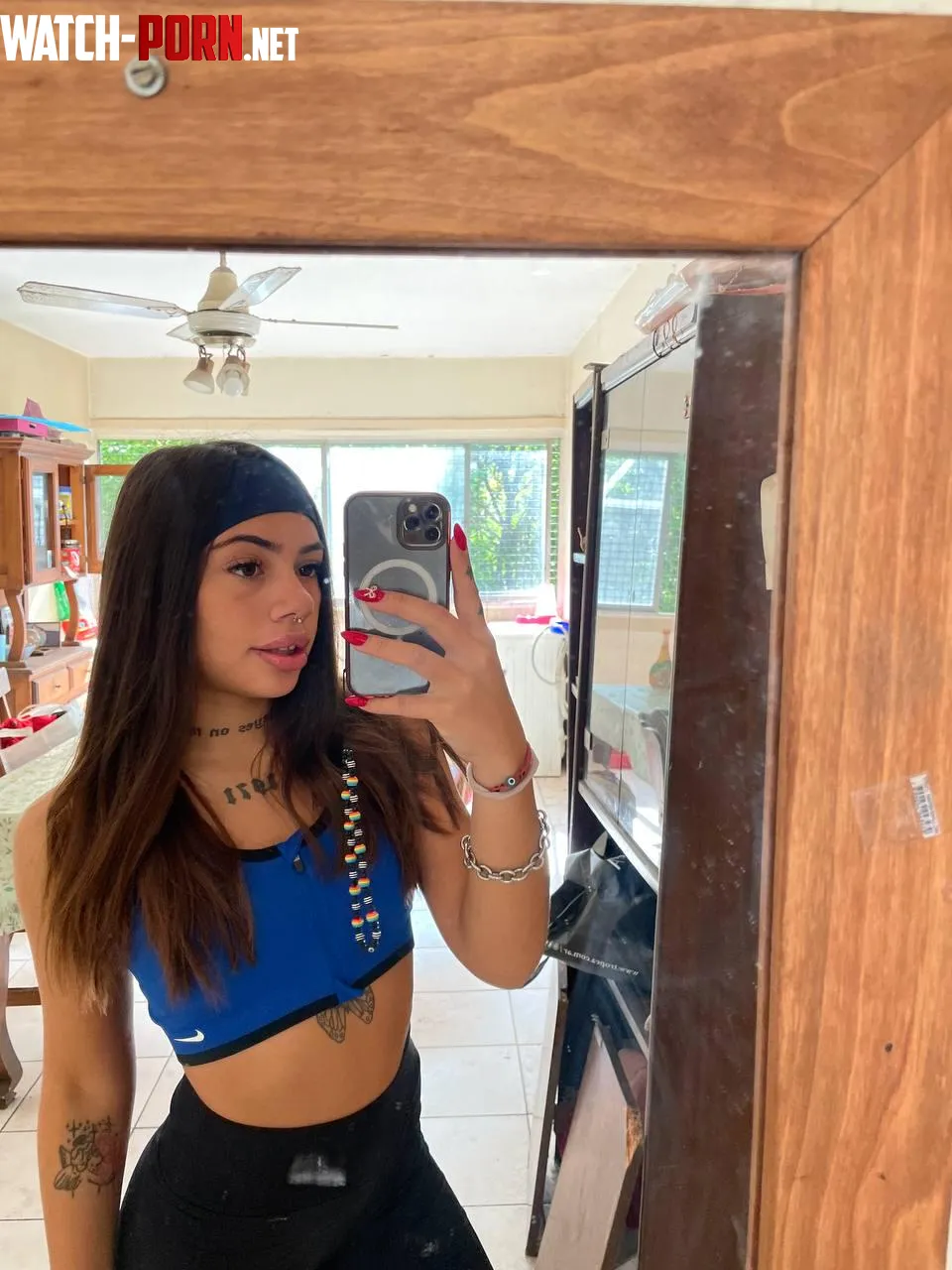 The grind never stops and neither do I in wearing croptop by Old_Raccoon891