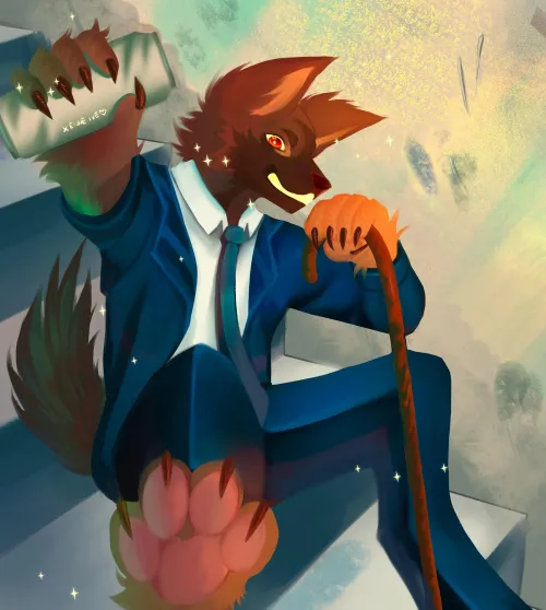 Thumbnail Sophisticated Doggo Beans: A Furry Tale by xenne_ive
