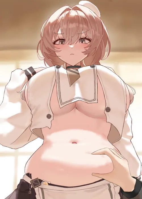 Thumbnail Nikke's Temptation: Pinch the Belly Fun by Boring_water33
