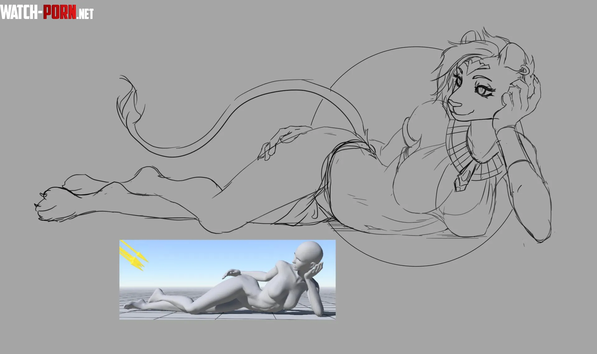 work in progress how is the anatomy by BenthicBen