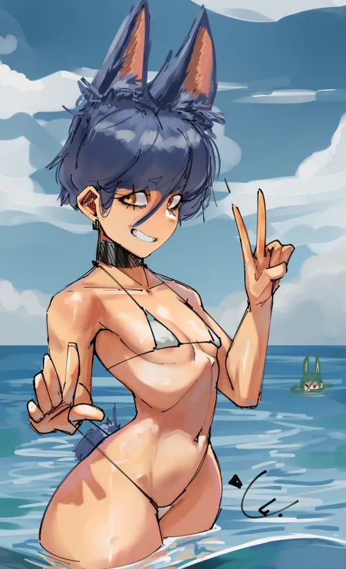 Thumbnail Annes Beach Day with CursedEquinox | The Intriguing World of MonsterGirls