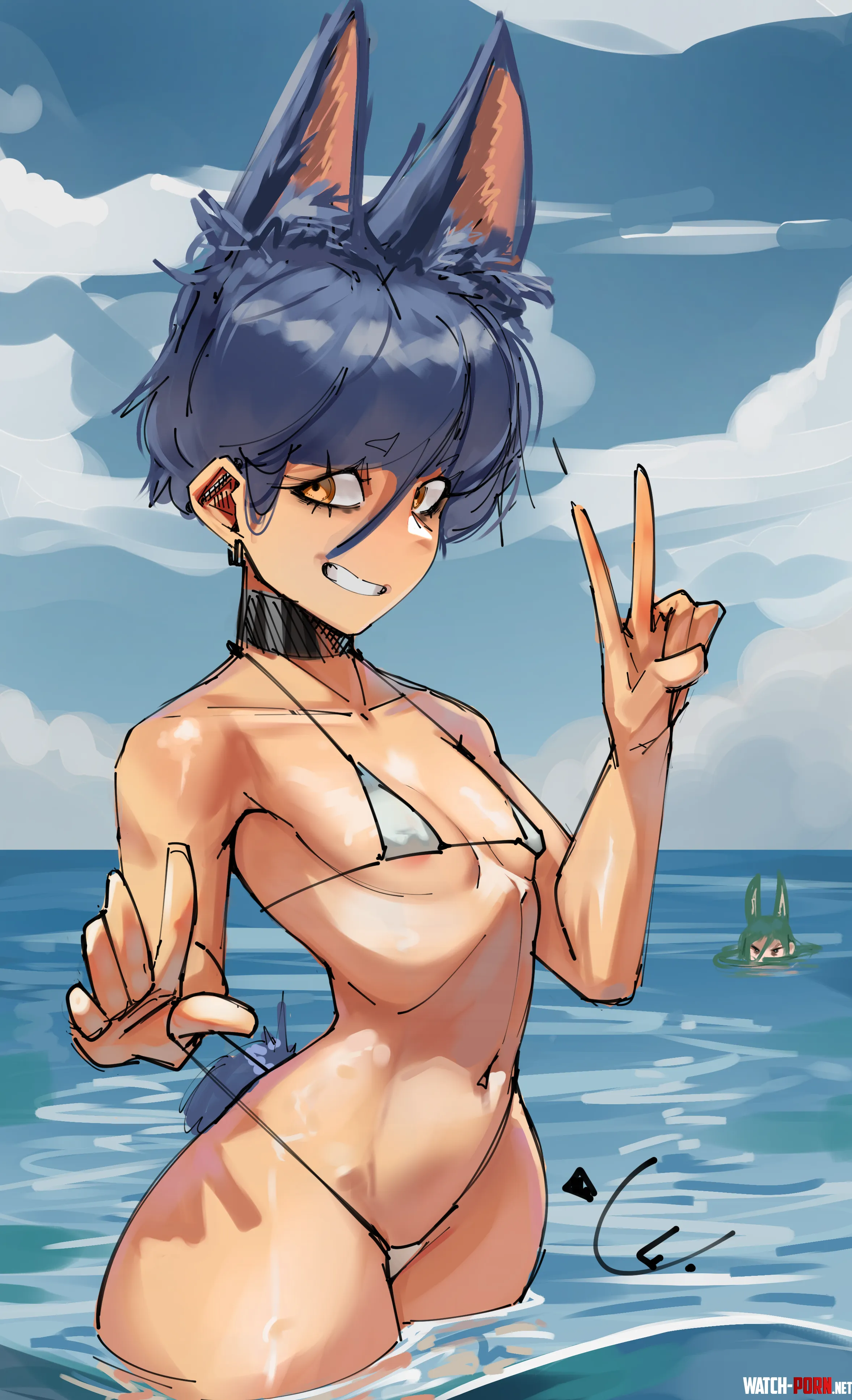 Annes Beach day CursedEquinox by Cursedequinox