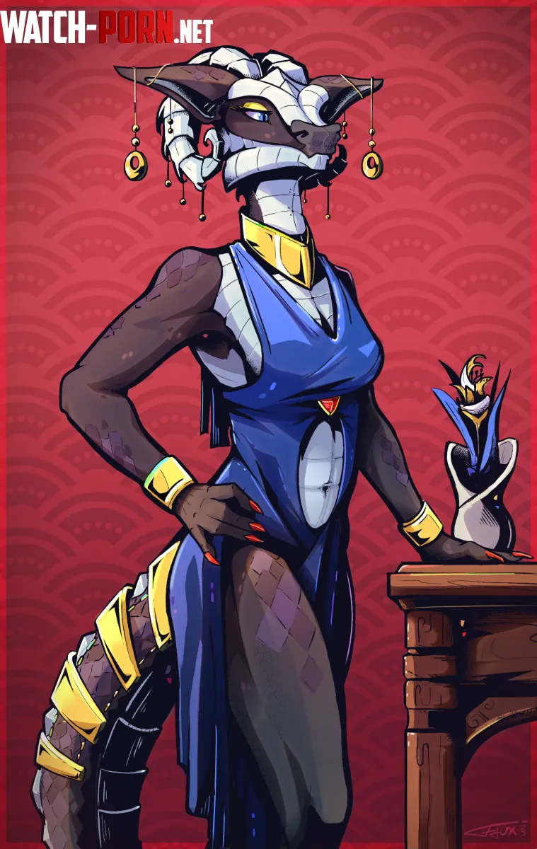 I just finished up a raffle portrait for a follower FauxFowl by FauxFowl