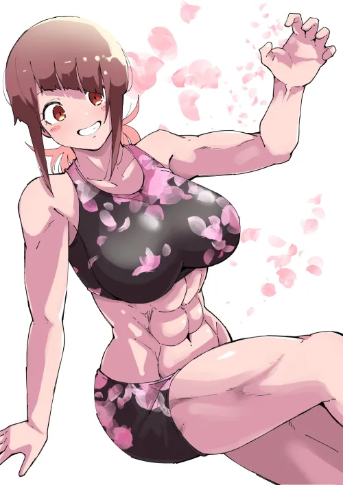 Thumbnail fitdrawngirls: Cherry Blossom by omitabibi - A_MASSIVE_PERVERT