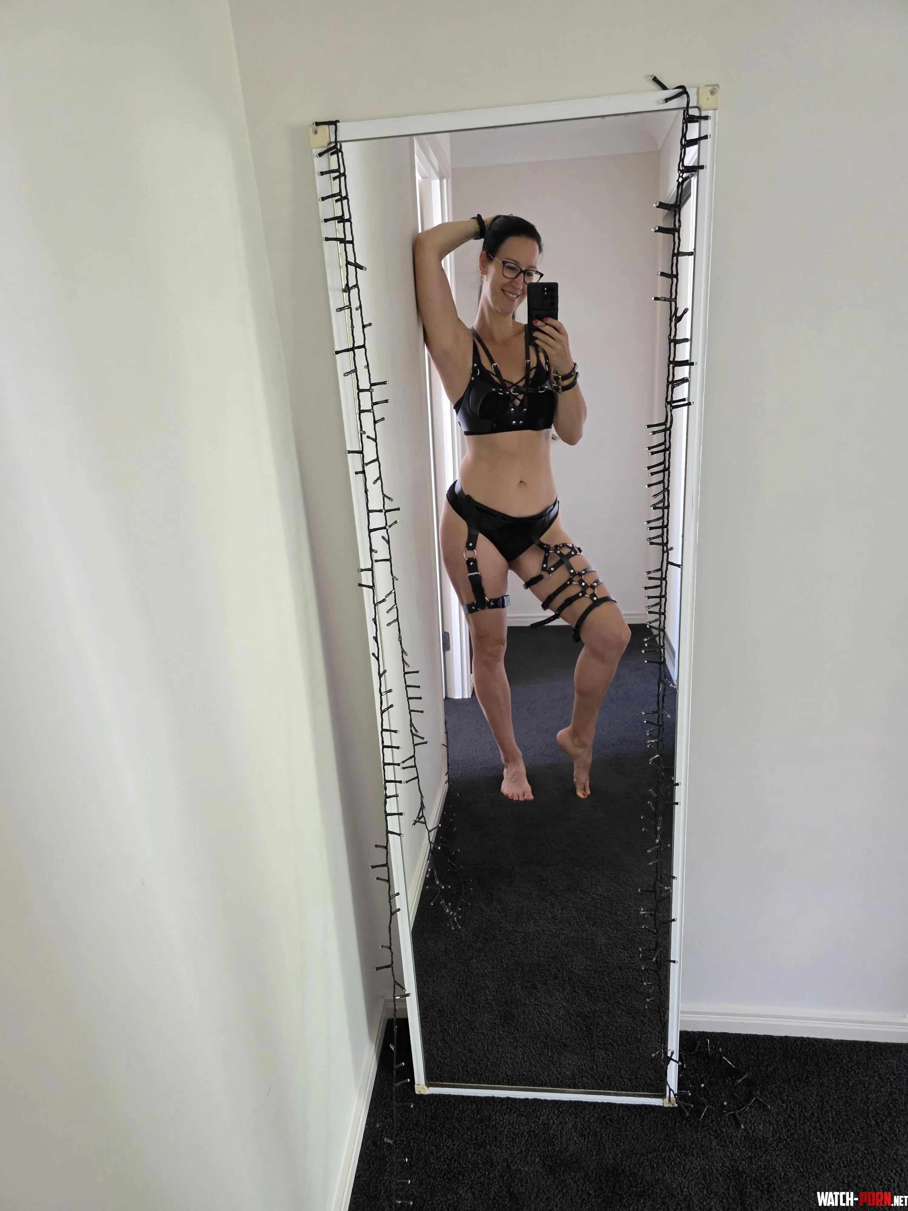 You never know what she wears underneath by trishaslife