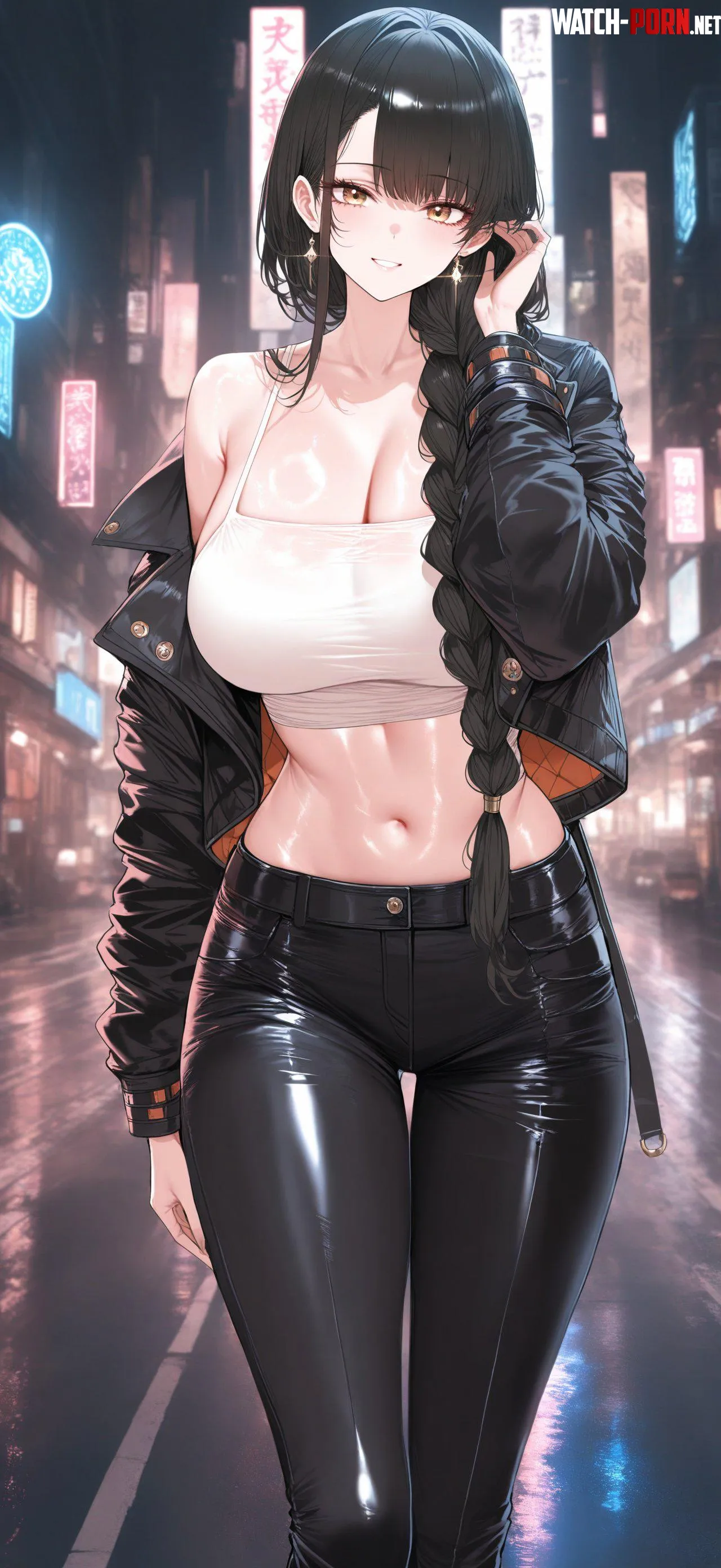 Full Black Outfit by CheetahSperm18