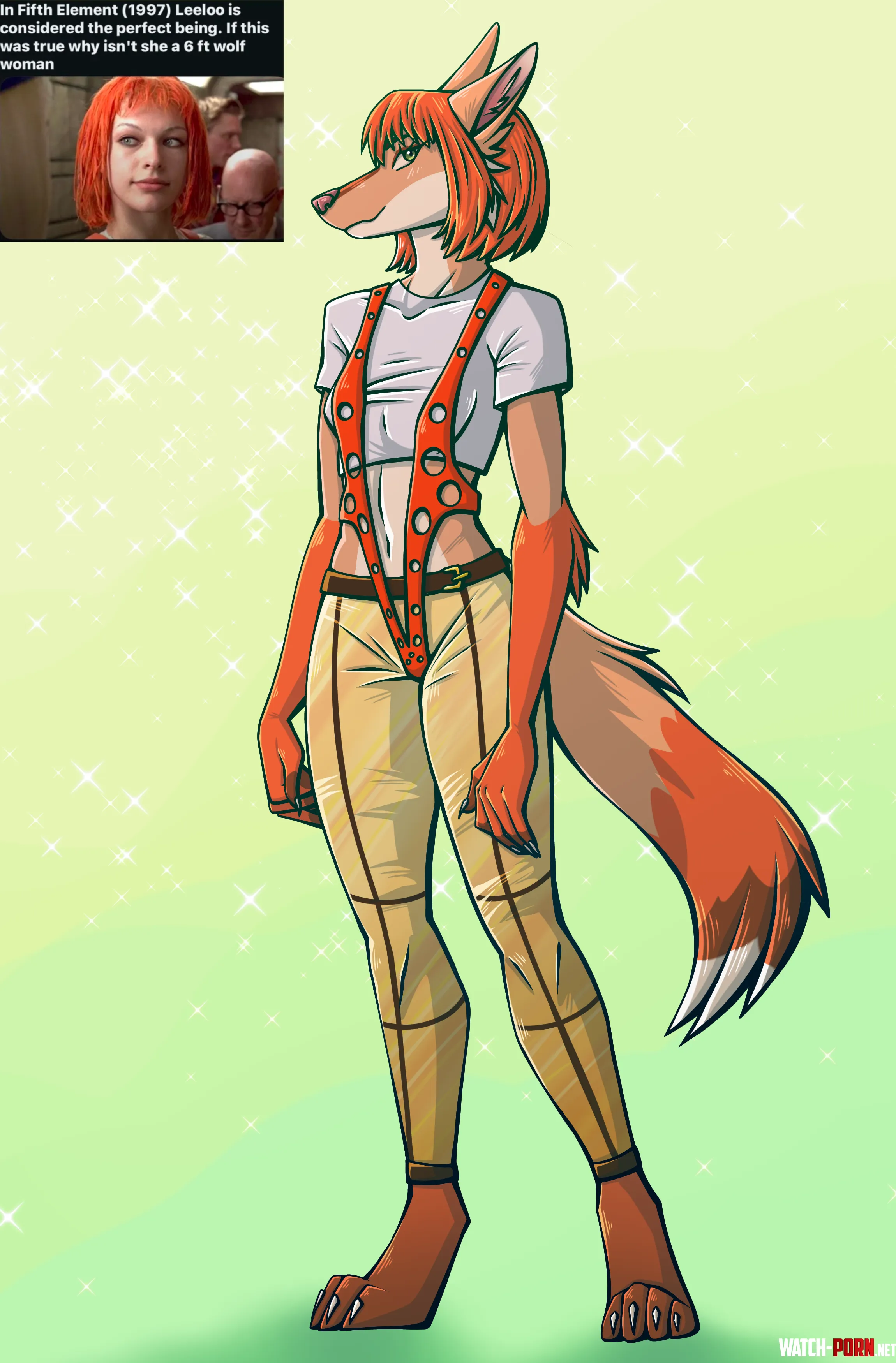 Im actually a huge fan of The Fifth Element and I thought this meme I saw was pretty great art by me by FluffyRUwUster