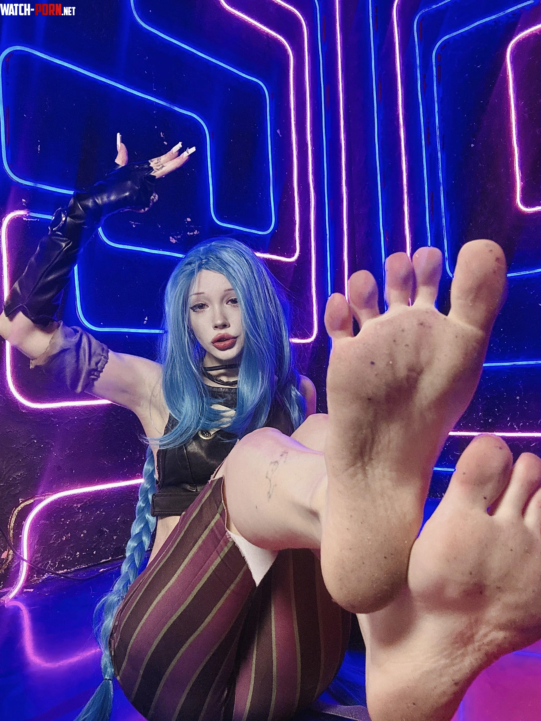 Jinx League of Legends by lilmollypill by DecayTattoo