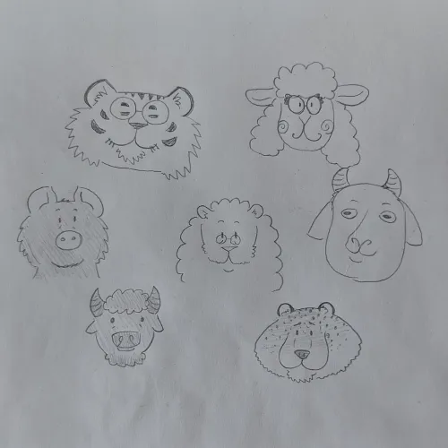 Thumbnail Drawing in a Cartoony Style: A Passion from TomatilloFabulous753
