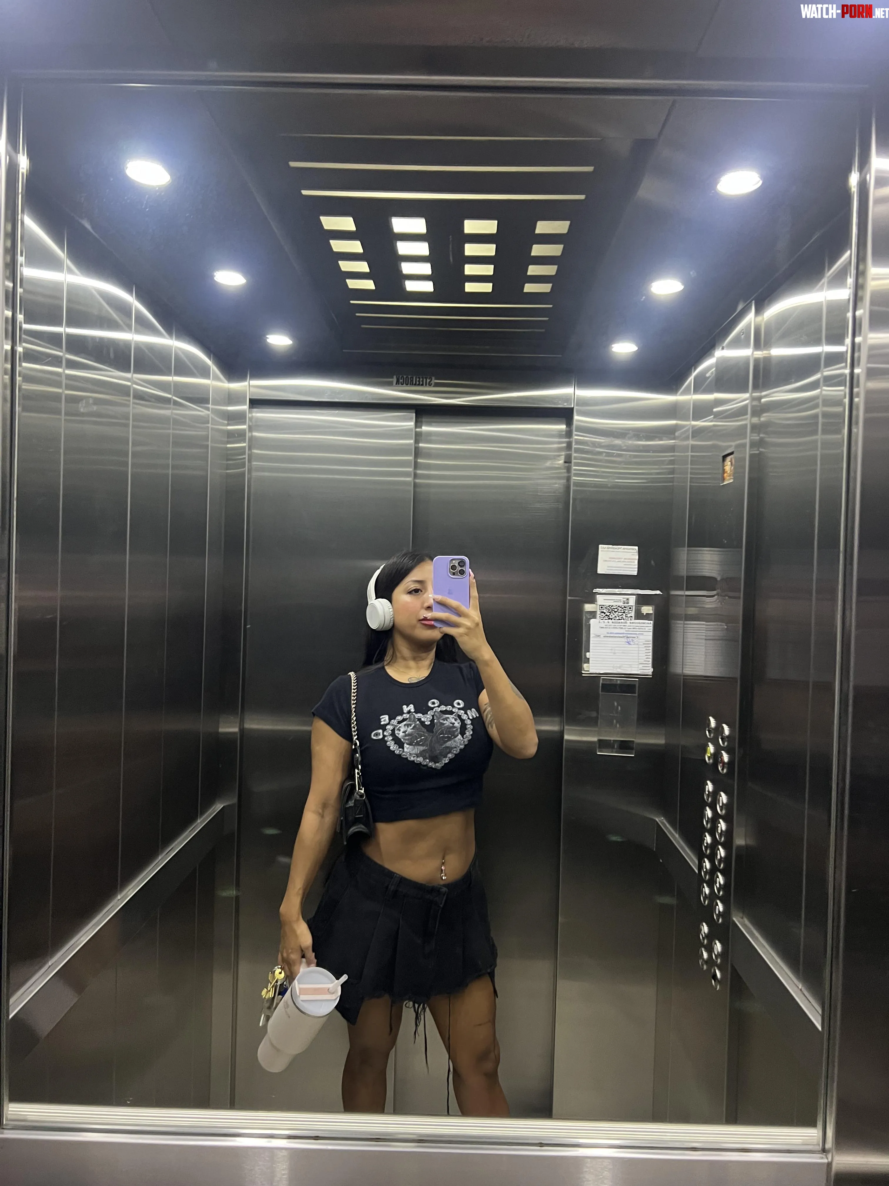 black skirt by babygalsivip