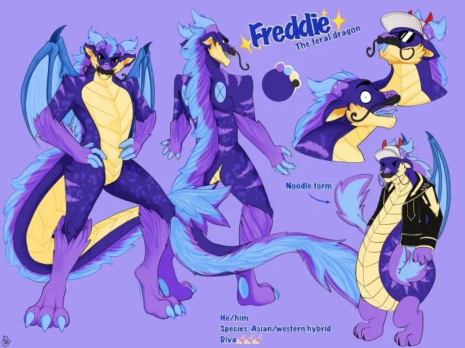 Thumbnail Unique Diva: Meet the Furry Character by Top-Blueberry8870