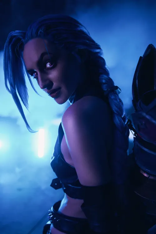 Thumbnail kattleinad Snapshots Jinx Cosplay in Shproton Style - Photo Exclusive