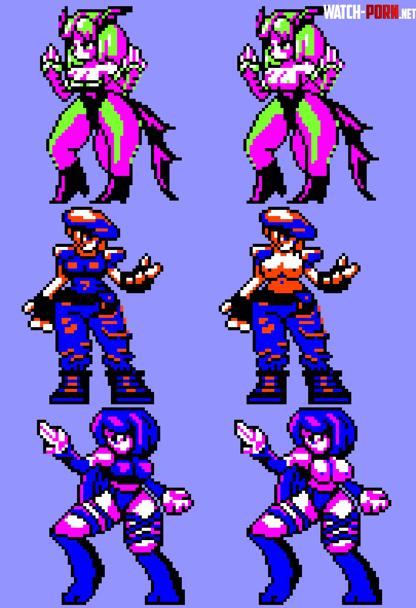 Morrigan  Jill  Psylocke 64x64 by Puzzleheaded_Car9748