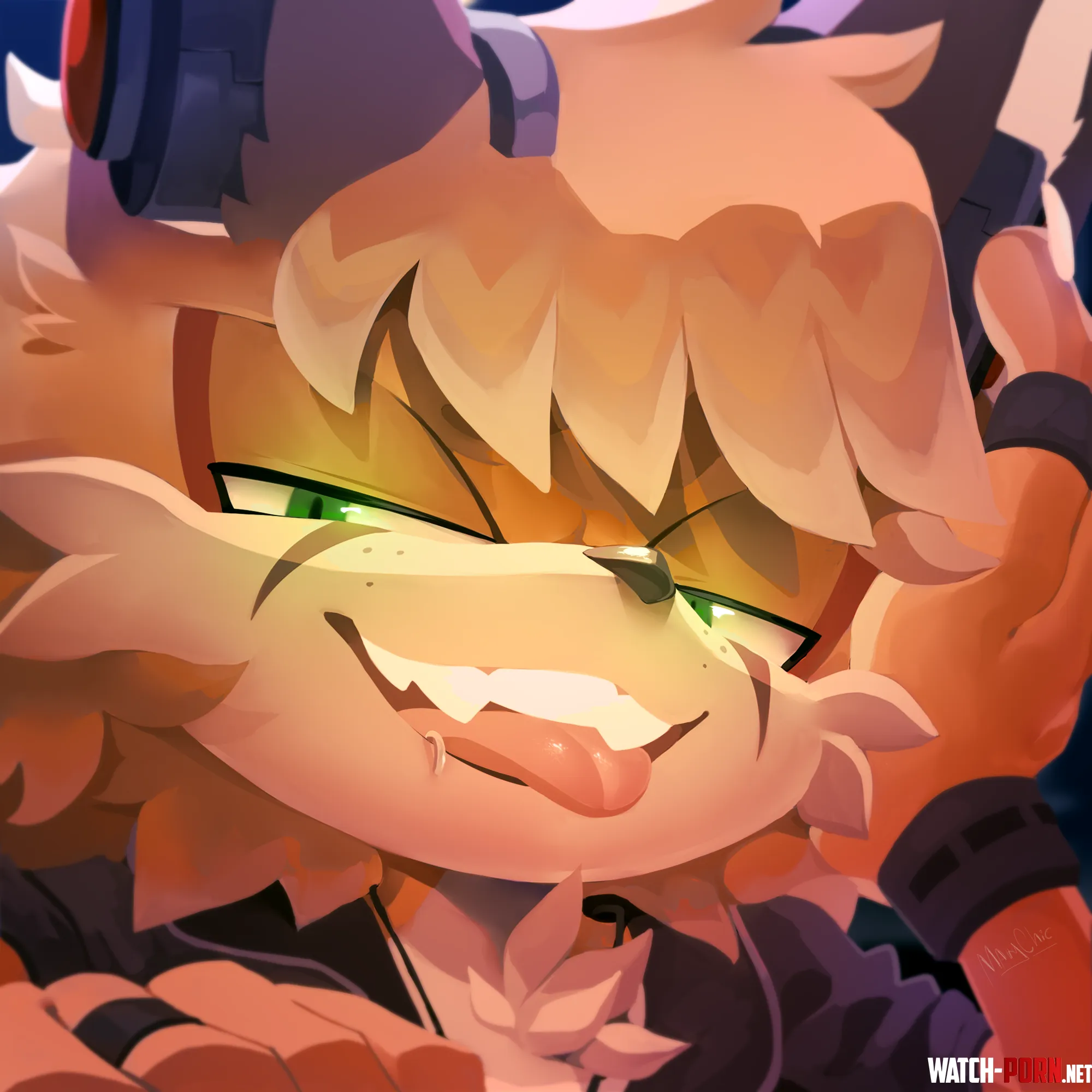 Seductive fox 3rd render comm done Art by me by Marychic3908