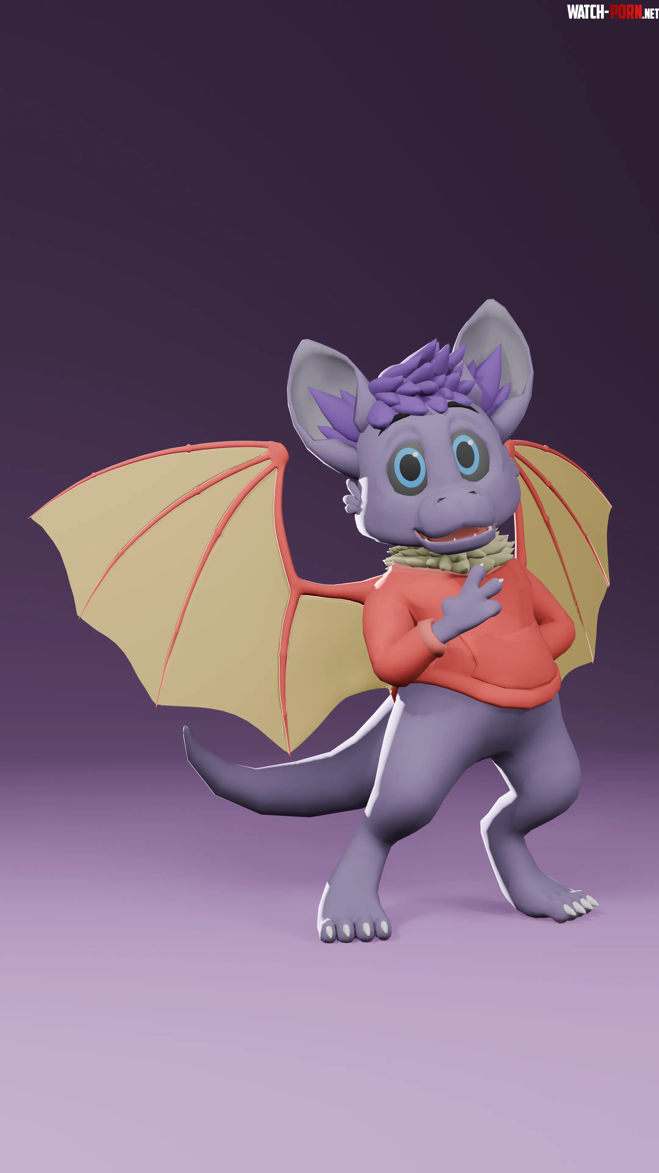 After learning a lot and getting confidence I made my first VRchat model commission by Vulpco