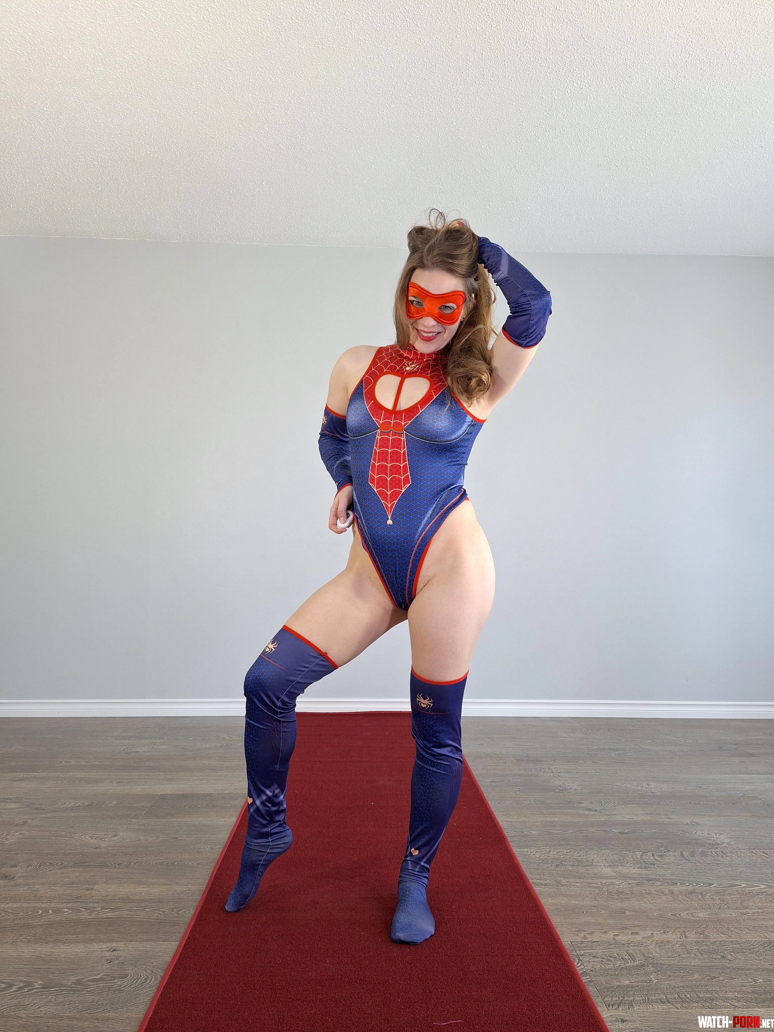 Sexy Spider Girl by MaskedModel4U