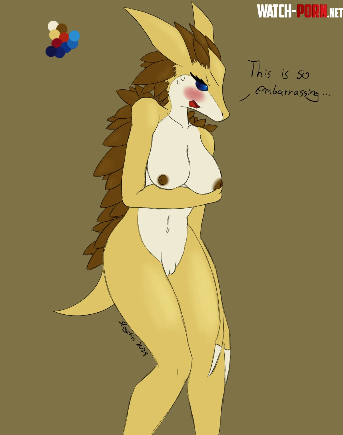 A sandslash i did a while back by Slogstin