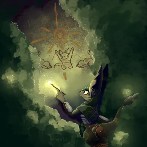 Thumbnail Painted Commission Delight: FrogForSale's Artistic Creation