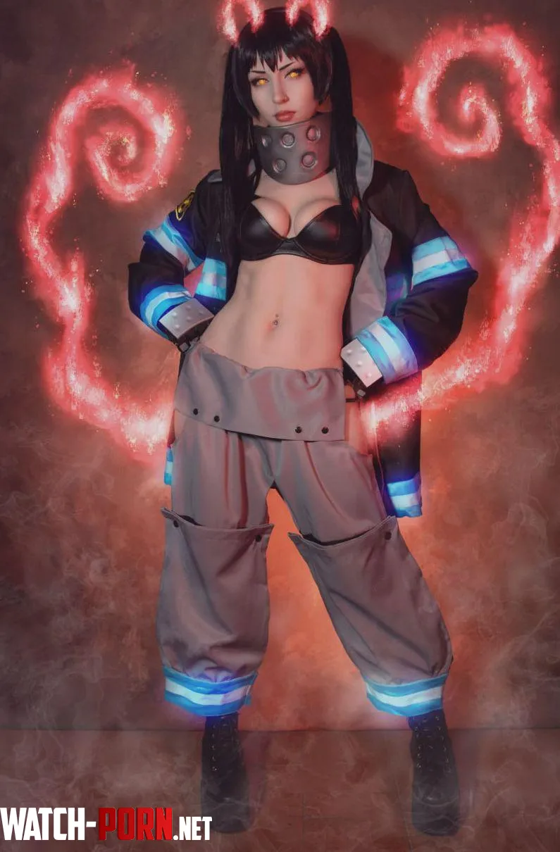 My kawaii Tamaki cosplay Fire Force Shiroktsne by Weird-Doughnut7002