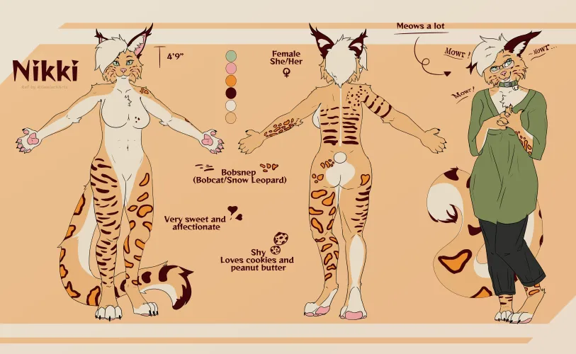 Thumbnail Ref Sheet Comm: A Forgotten Masterpiece by MikeGealach