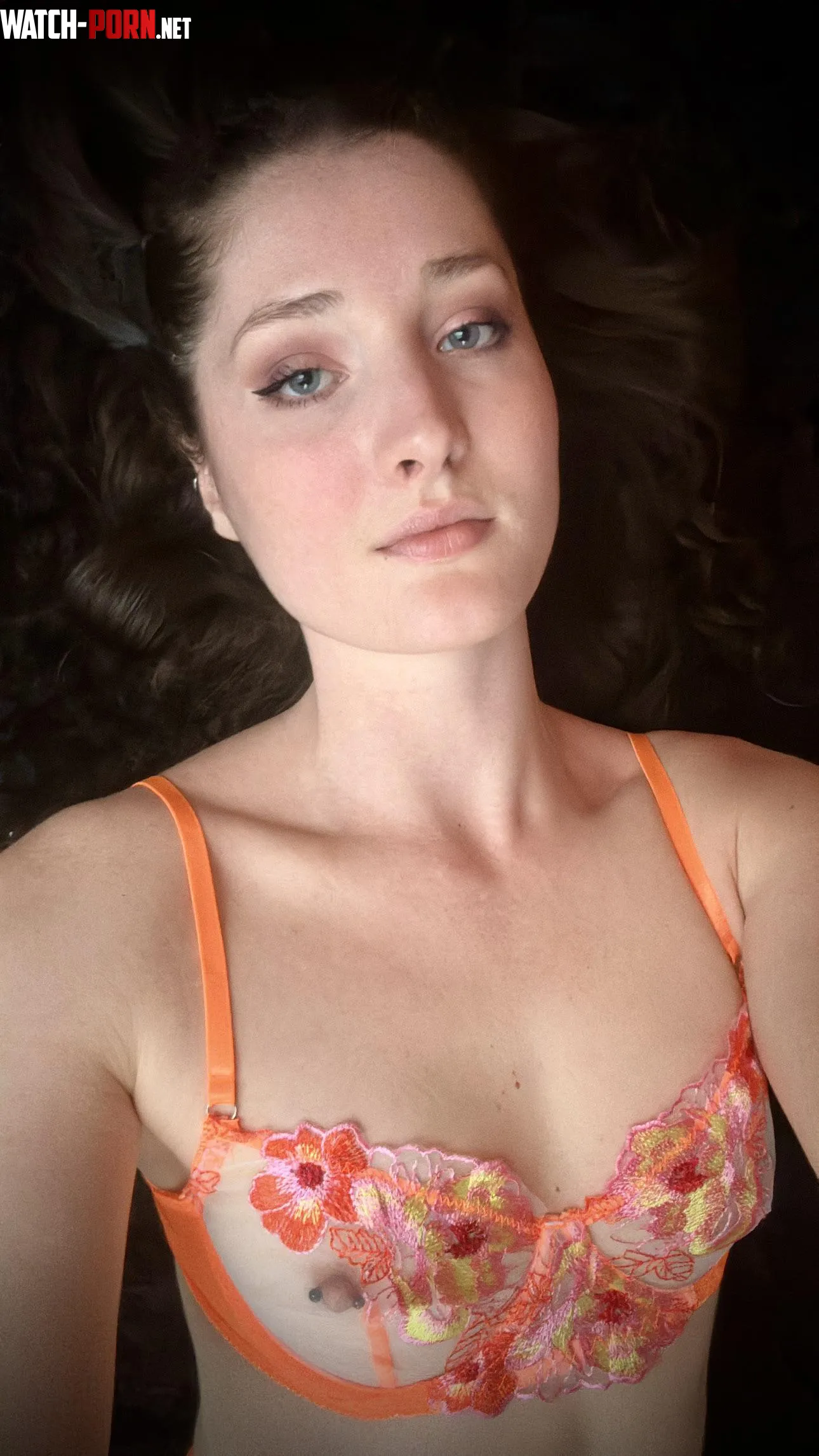 Orange and pale skin is a winning combo by TinyPaleMarshmallow