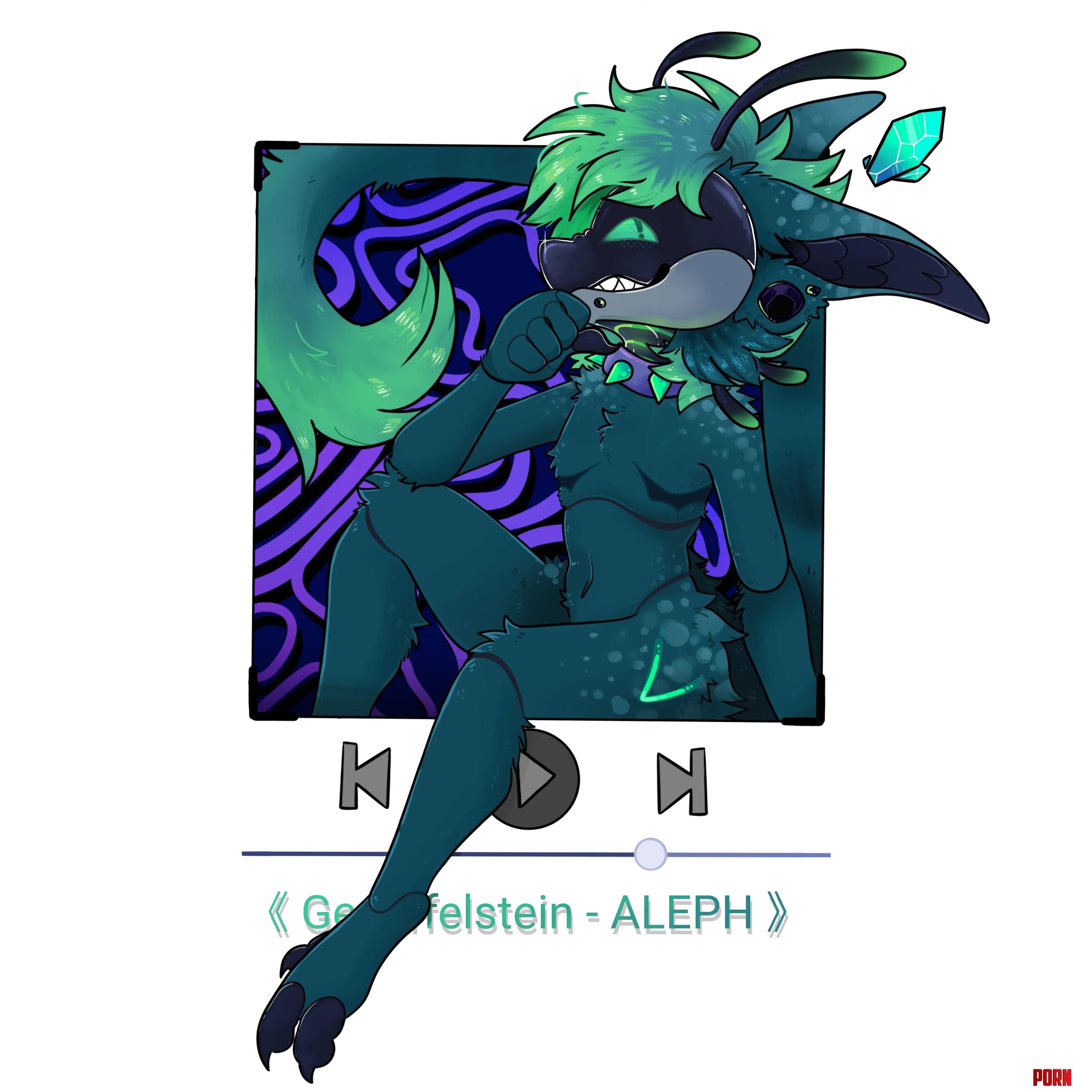 Fursona playlist lt3  Art by me by Zero-The-Prizimix