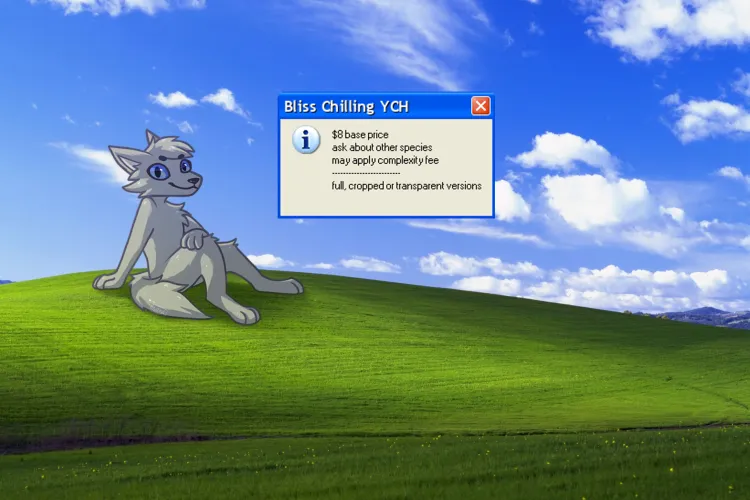 Thumbnail Blissful Chilling: Igrisa's Serene Furry Artwork