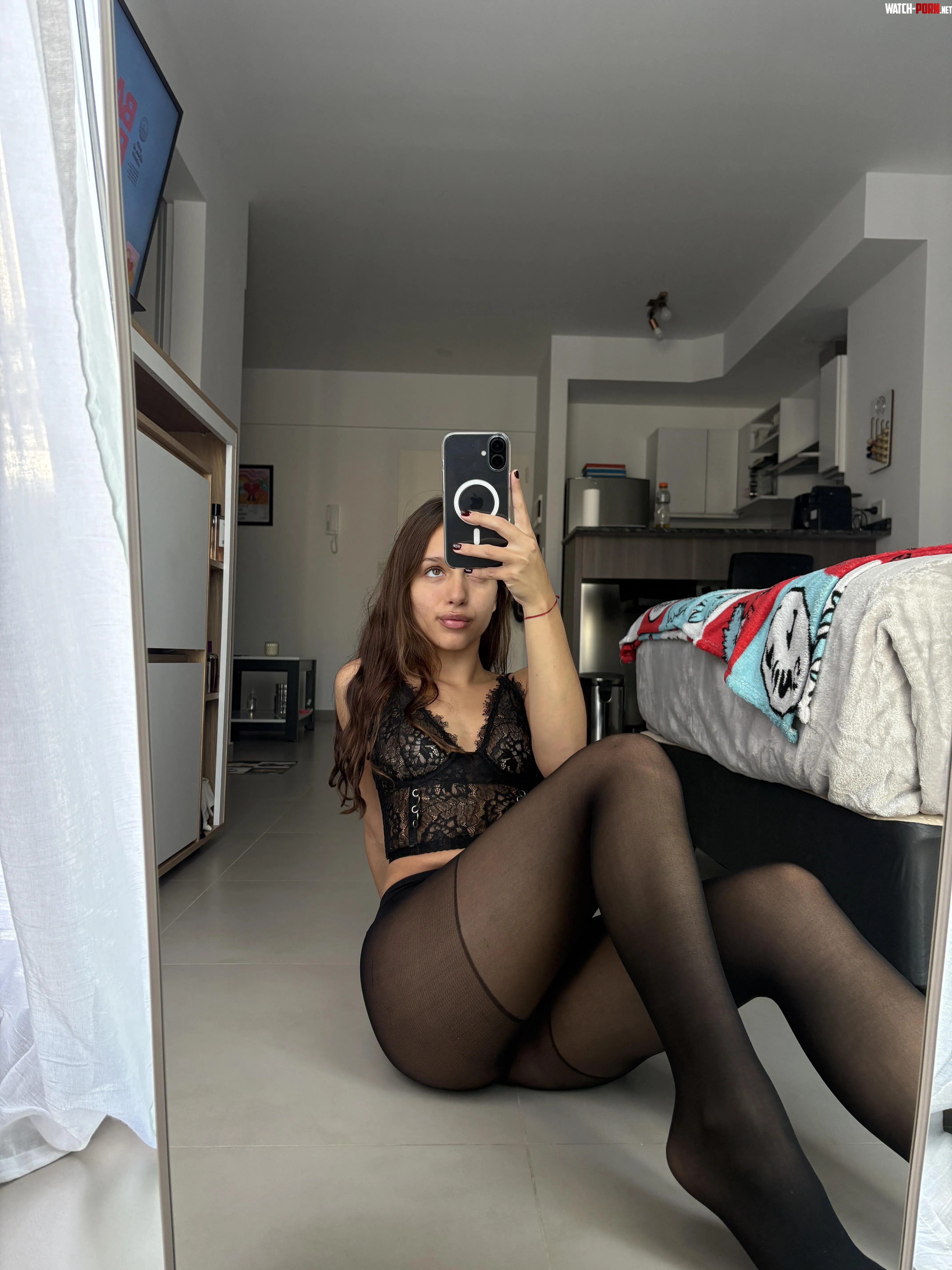 Would you let me suck your cock while wearing this pantyhose by lilcutiejen