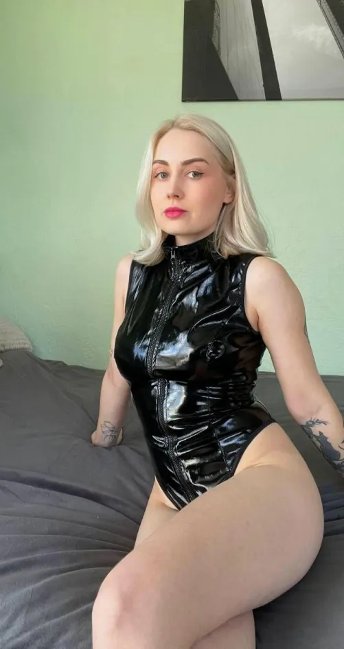 Thumbnail Stern Look in Amazing Outfit by BewitchingLily | Shiny Porn