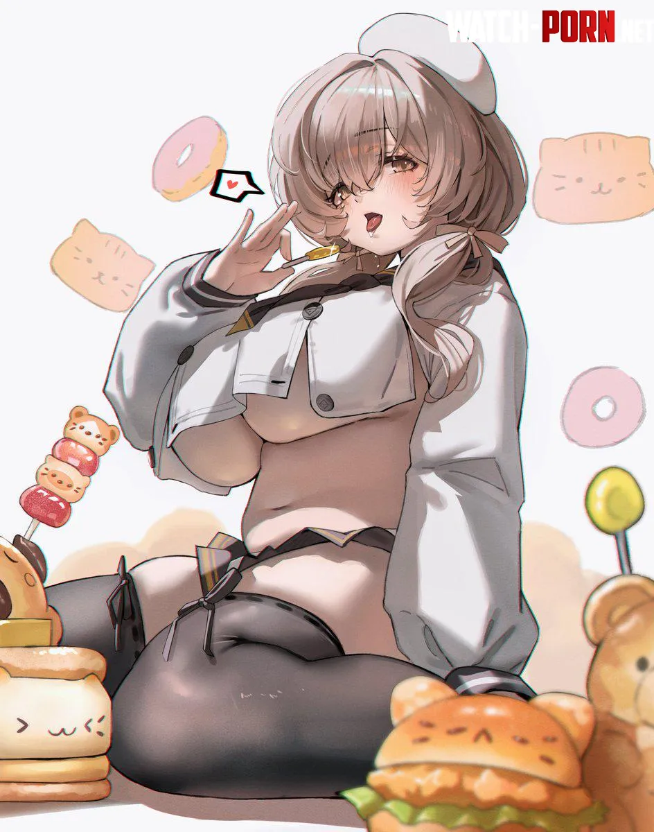 Bready is hungry Nikke by Boring_water33