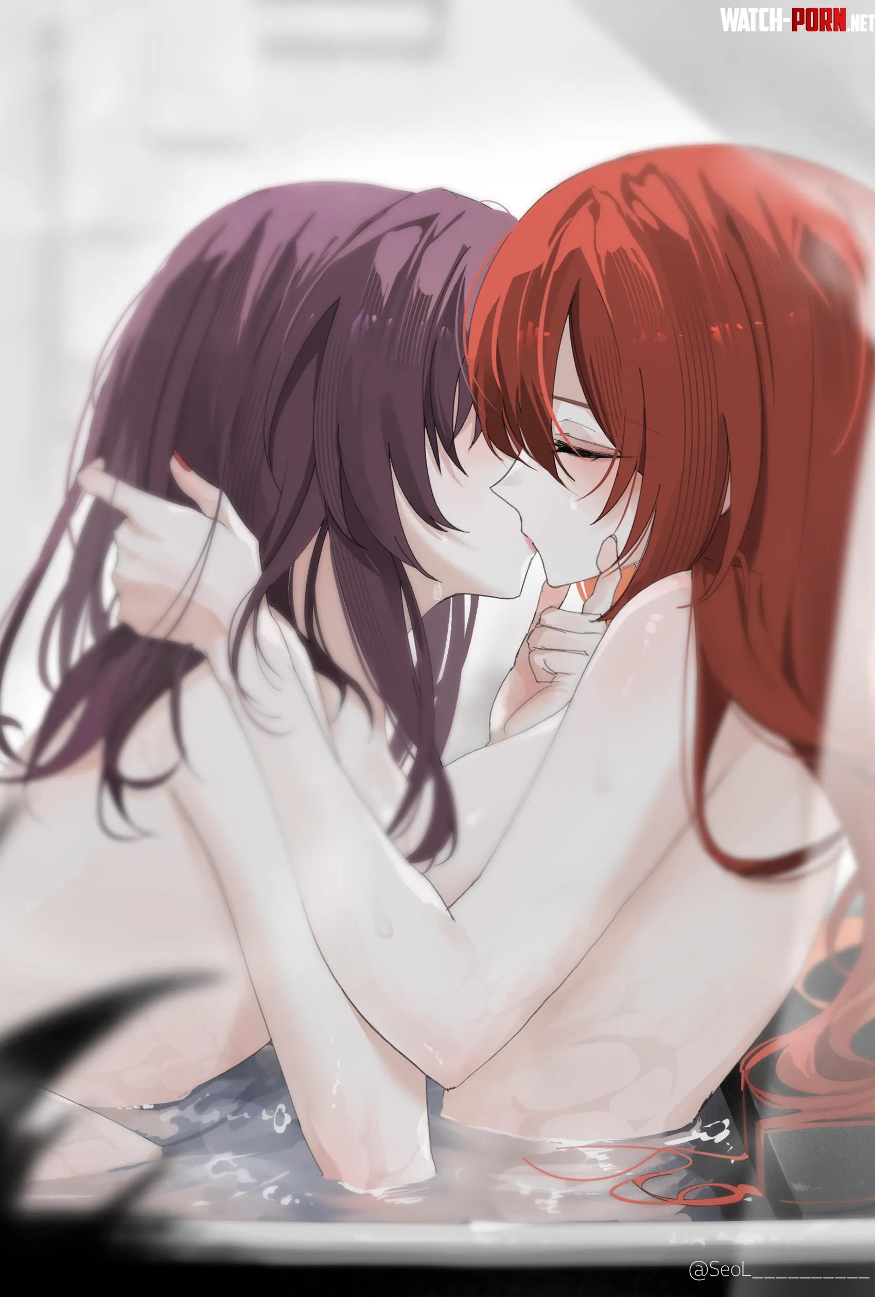 Kafka X Himeko by DerDenker-7