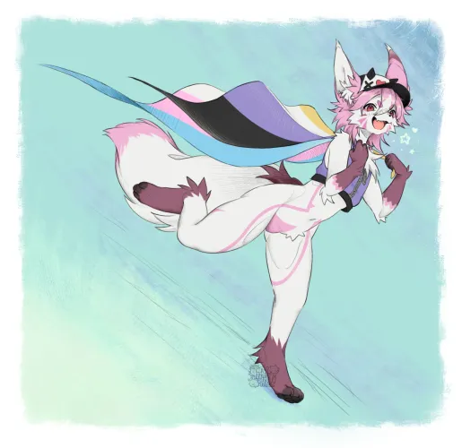 Thumbnail Celebrating Trans Visibility Day with five-legged-fox in furry