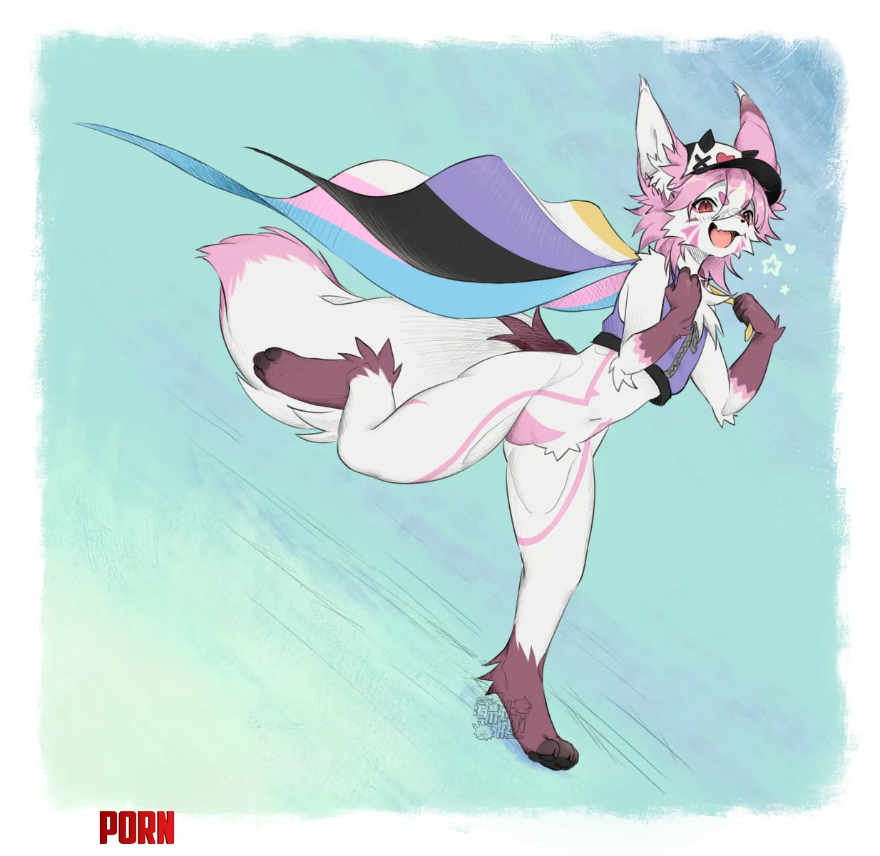Happy late Trans Visibility Day  by five-legged-fox