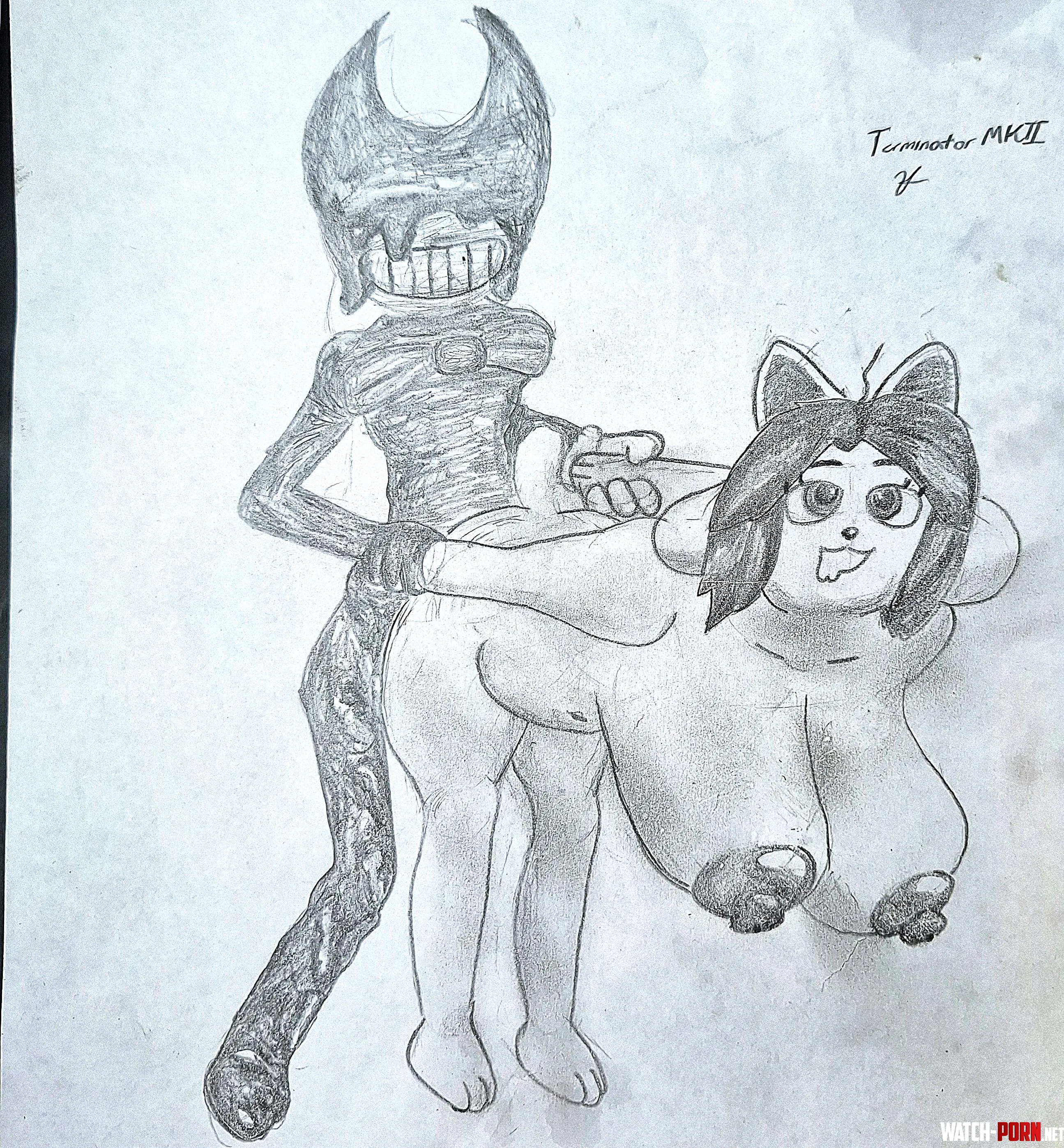 Temmie Bendy request completed TerminatorMKII MF by terminatormkii