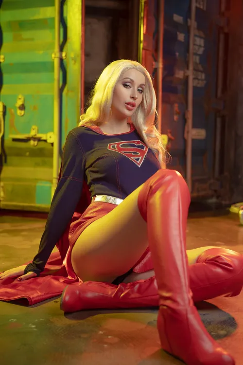 Thumbnail Lera Himera Dazzles as Supergirl from DC