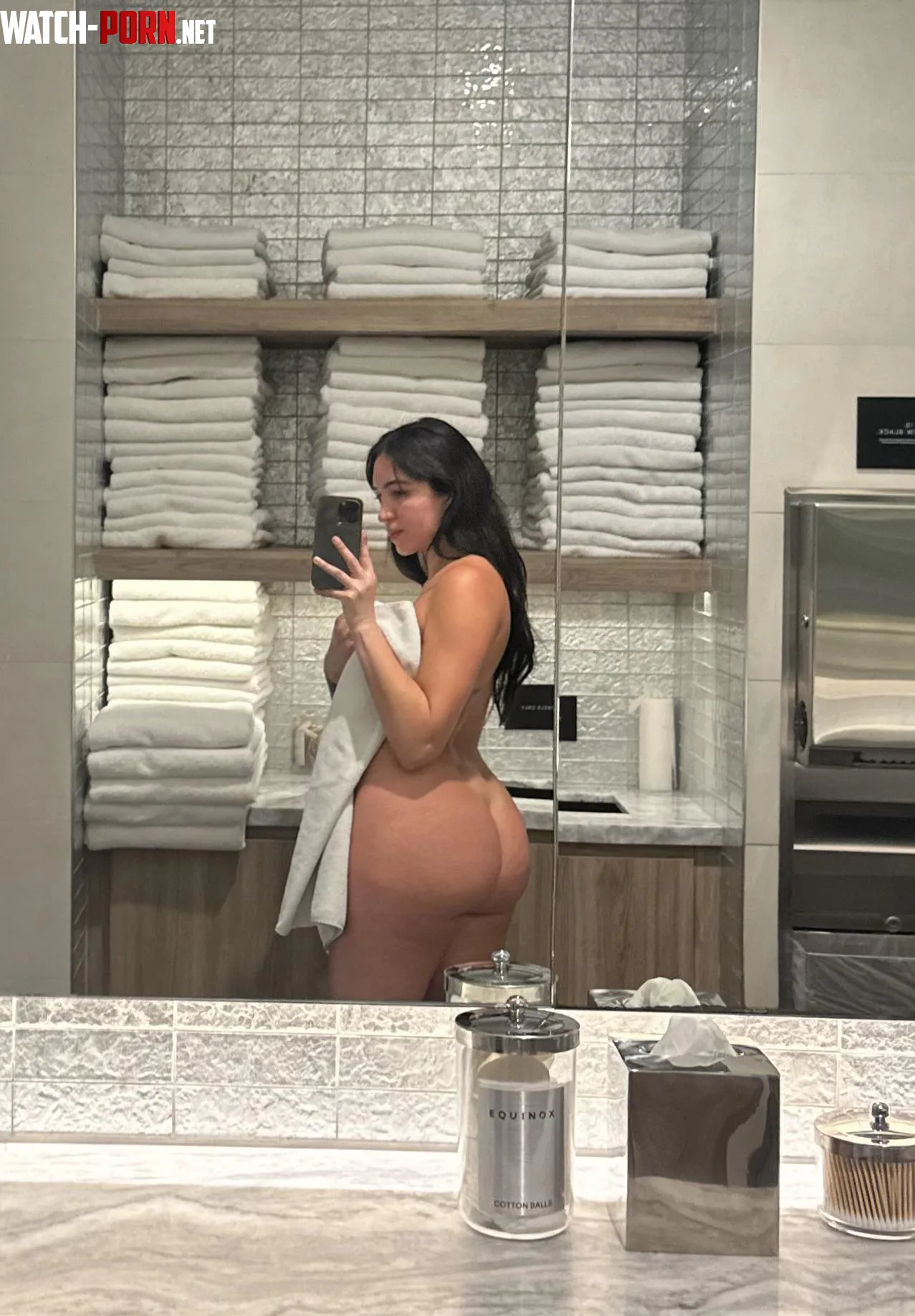 naked in the locker room people definitely saw me take this by Arab_honey