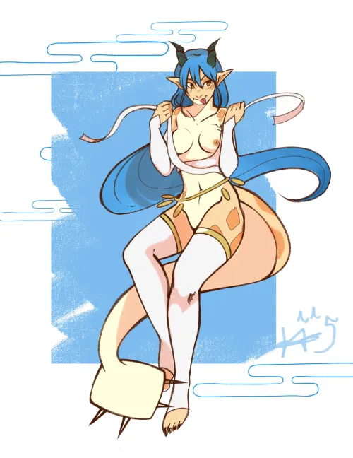 Thumbnail Sweet Tempting Dragon Girl | Individual-Try5866 | MonsterGirl