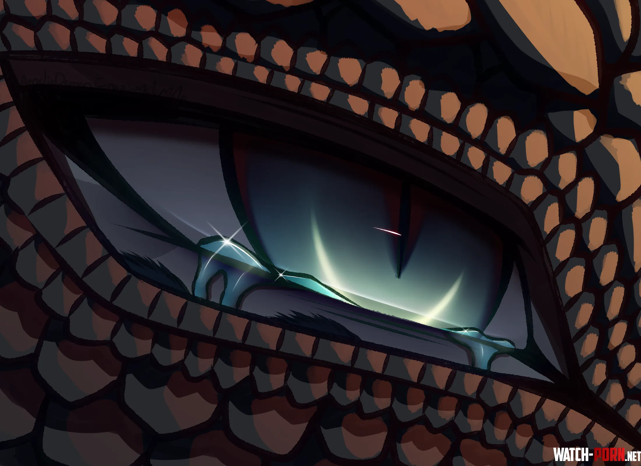 Darkened Eyes Cold Tears Art and Malik c Me by CrazyMeliMelo
