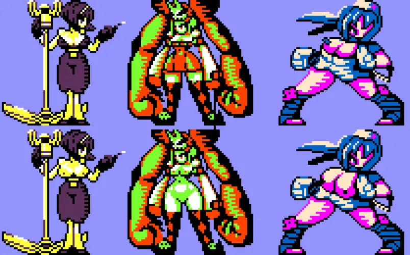Thumbnail ElizaCerebellaValentine Masterpiece in PixelArtNSFW by Puzzleheaded_Car9748