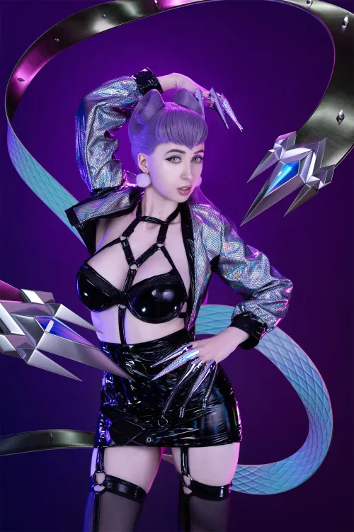 Thumbnail KDA Evelynn Magnificence by gumihohannya: A Cosplaygirls Revelation