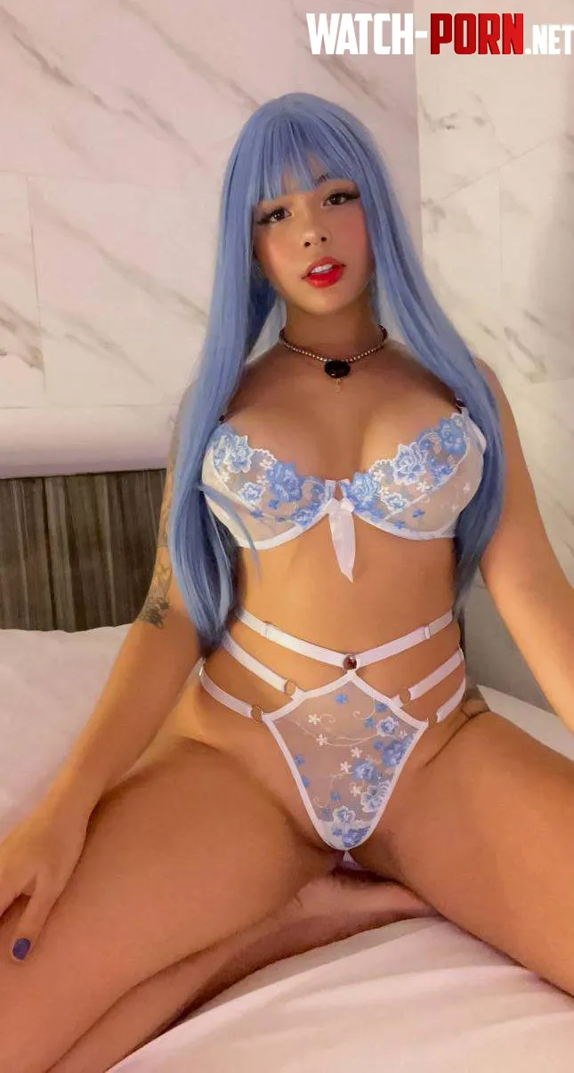 you know girls with blue hair like me love it when you use me like a fuckdoll dont hold back plisss by Small-Difference6374