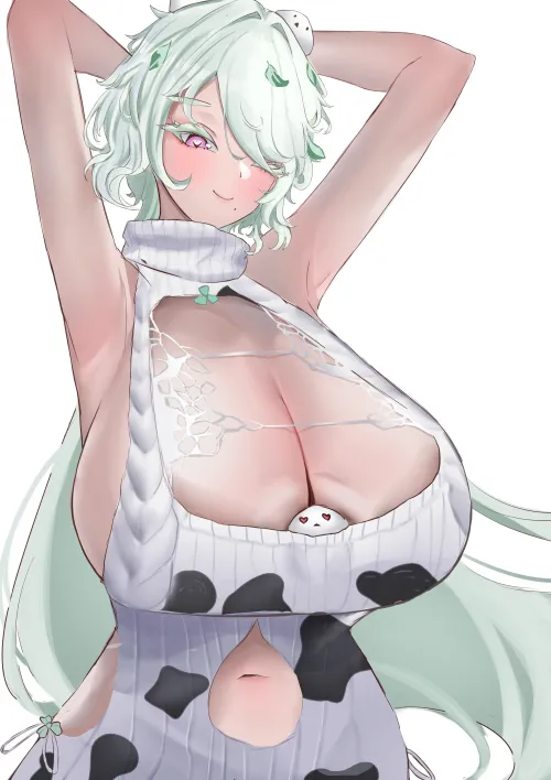 Thumbnail Anime Armpits Delight: Trina Coffeepls777 as the Goddess of Victory