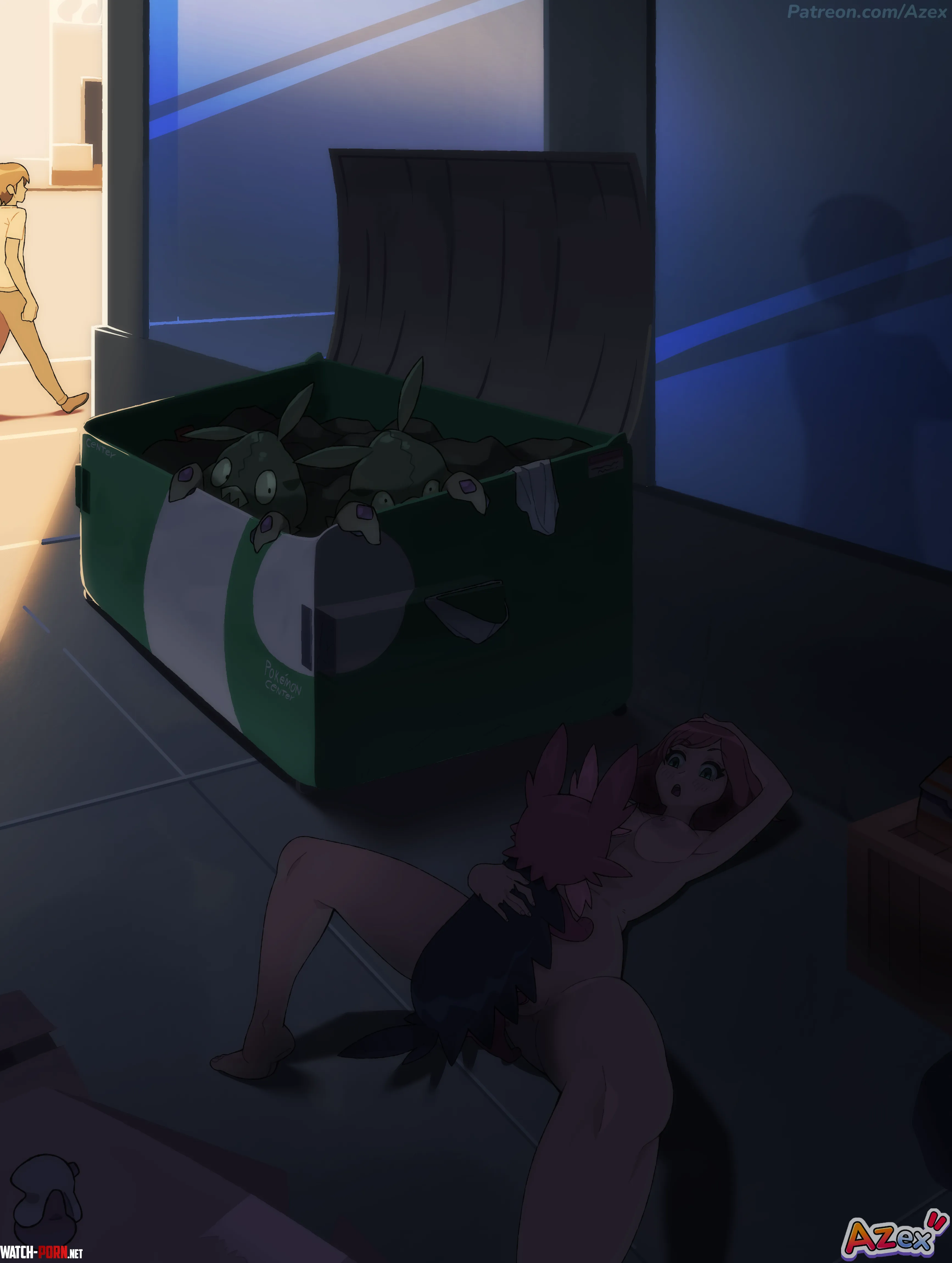 Mischief in an alley Azex by Fan_of_Knot