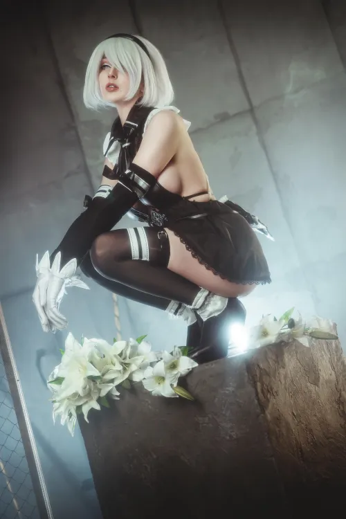 Thumbnail 2B Cosplay Transformation by BellatrixAiden | cosplaygirls