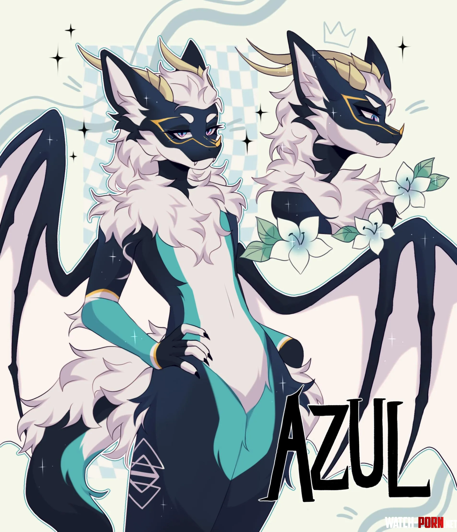 Character page commission by saberclawss