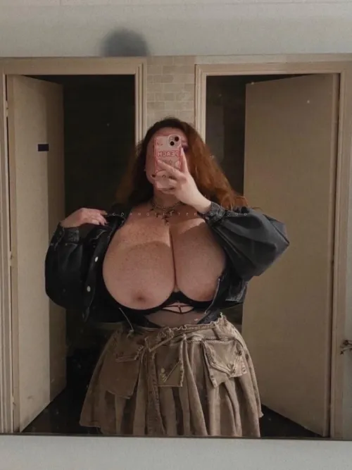 Thumbnail BustyAsian Beauty: Unicornglitteryblood's Public Display of Massive Tits