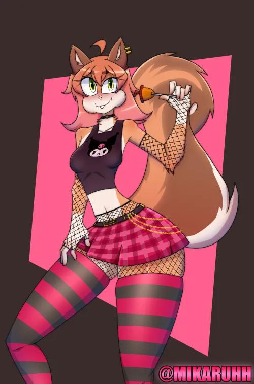 Thumbnail Nutty Style Art: Accumulating Nuts Furiously by mikaruhh