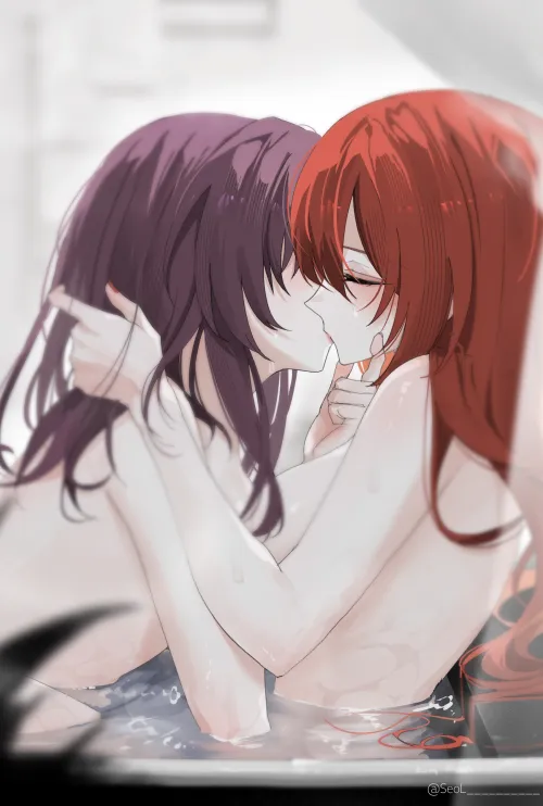 Thumbnail Kafka X Himeko Honkai: Steamy Star Rail Encounter by DerDenker-7