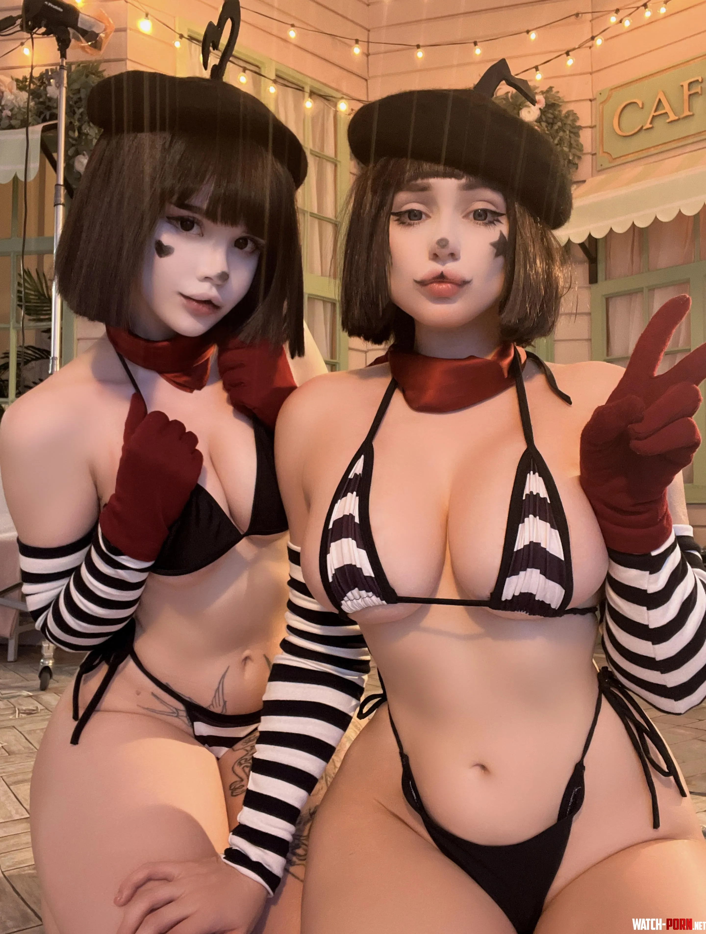 BonBon and ChuChu MIME AND DASH shadoryampsuisaiuwu by shadory_cos